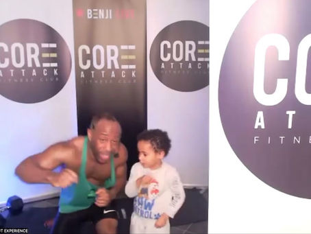 Benji’s little helper 🫱🏽‍🫲🏾🥊🥰