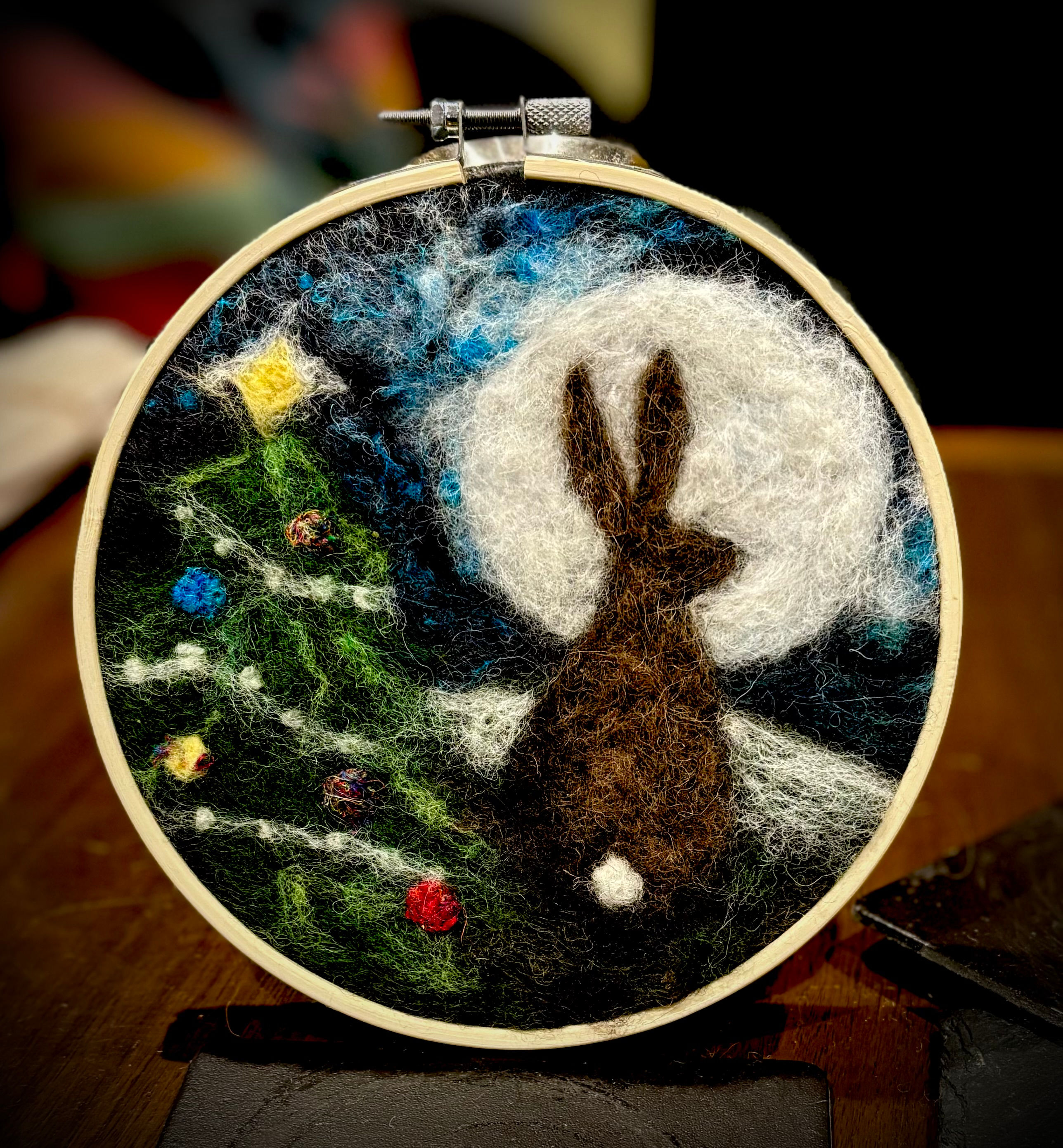 Waiting For Santa Needlefelt Kit Instructions