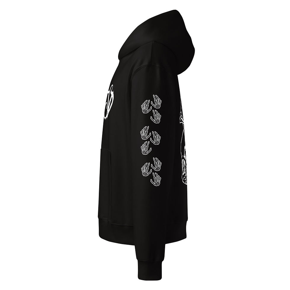 Thumbnail: Oversized SHSD "Hands of Death" Heavyweight Hoodie