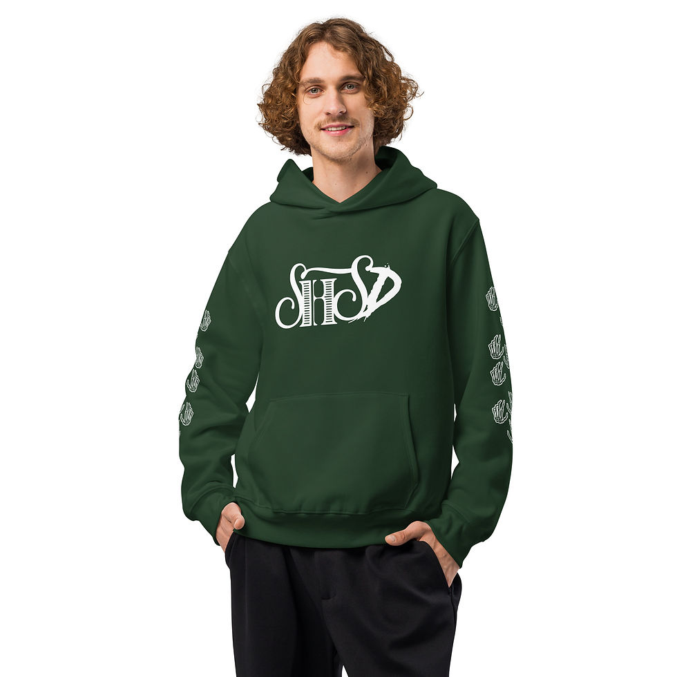 Thumbnail: Oversized SHSD "Hands of Death" Heavyweight Hoodie