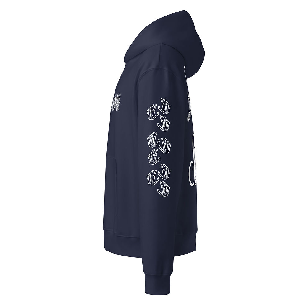 Thumbnail: Oversized "Half Dead Crew" Heavyweight Hoodie
