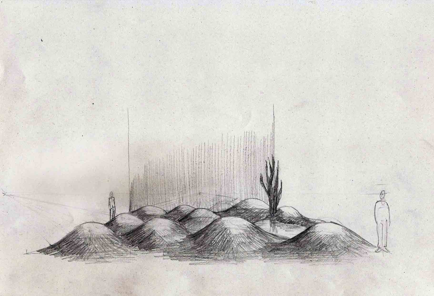 croquis de recherche