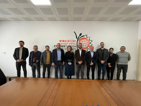 GİAD Başkanı ve beraberindeki heyet Sanayi Odası'nı ziyaret etti