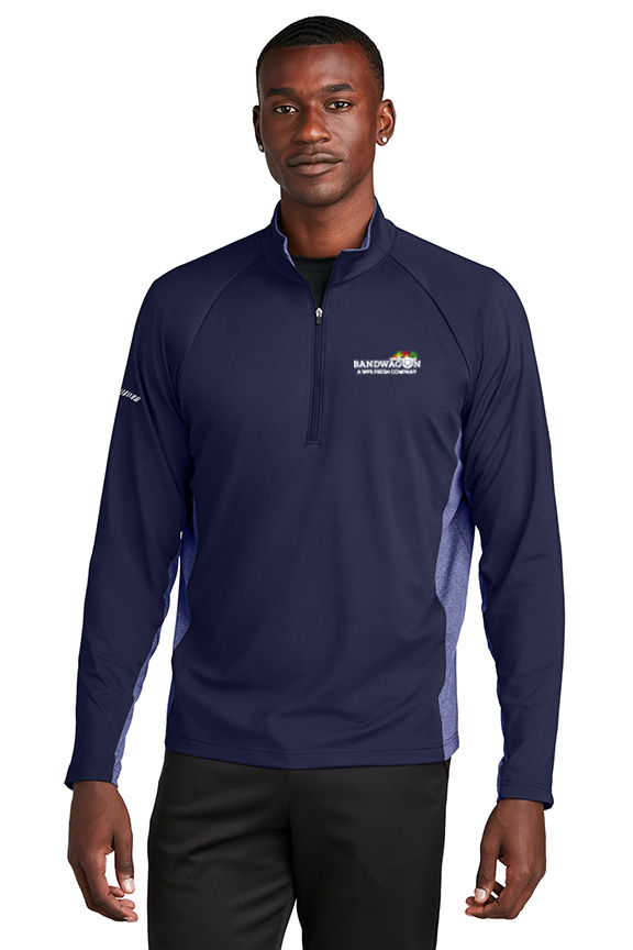 Thumbnail: Sport-Wick® Stretch Contrast 1/4-Zip Pullover
