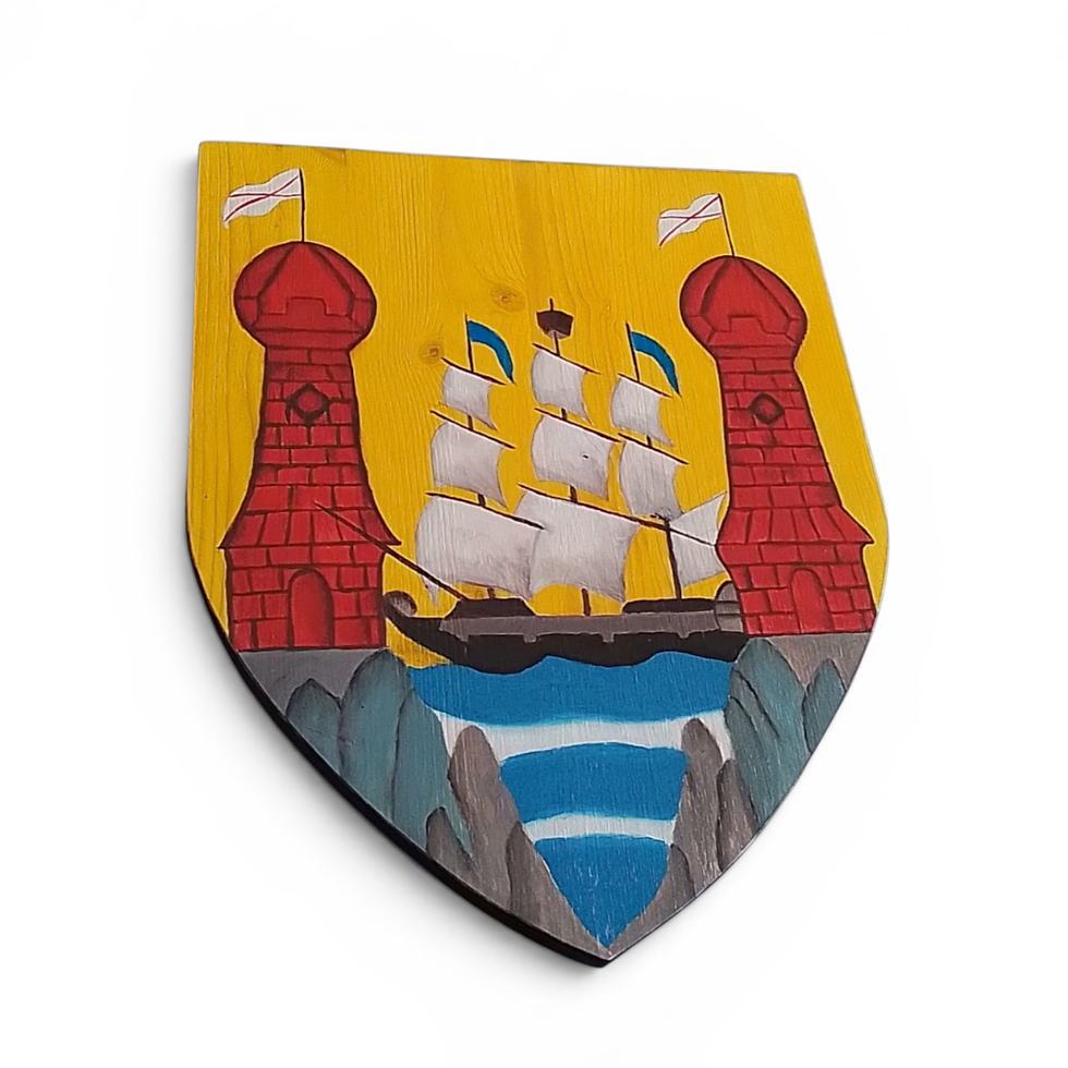 Irish crest shield
