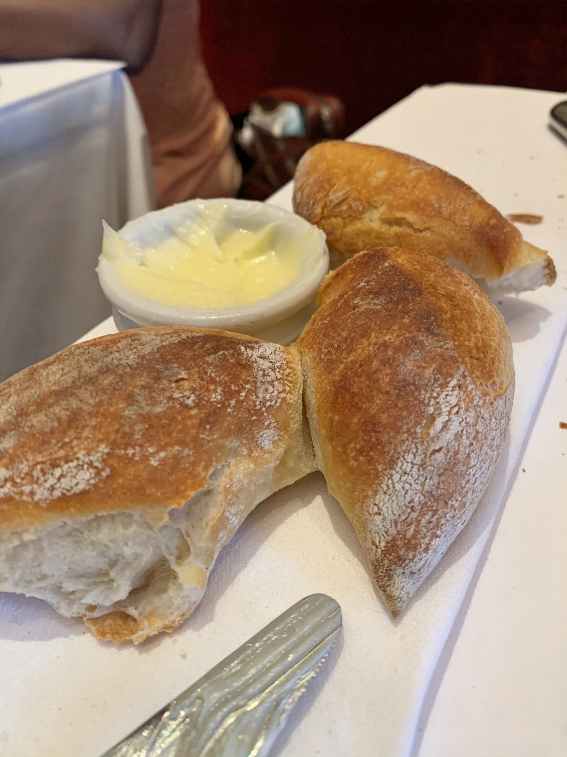 Epi and homemade butter 