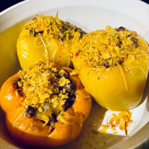 Taco-Stuffed Baked Peppers