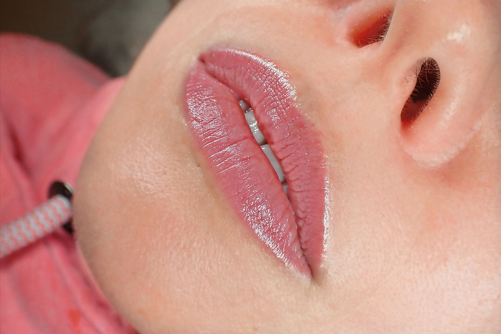 verheiltes Lip Blush