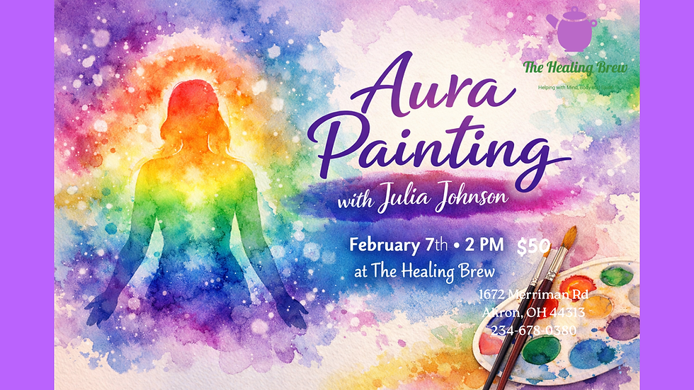 Aura Painting with Julia