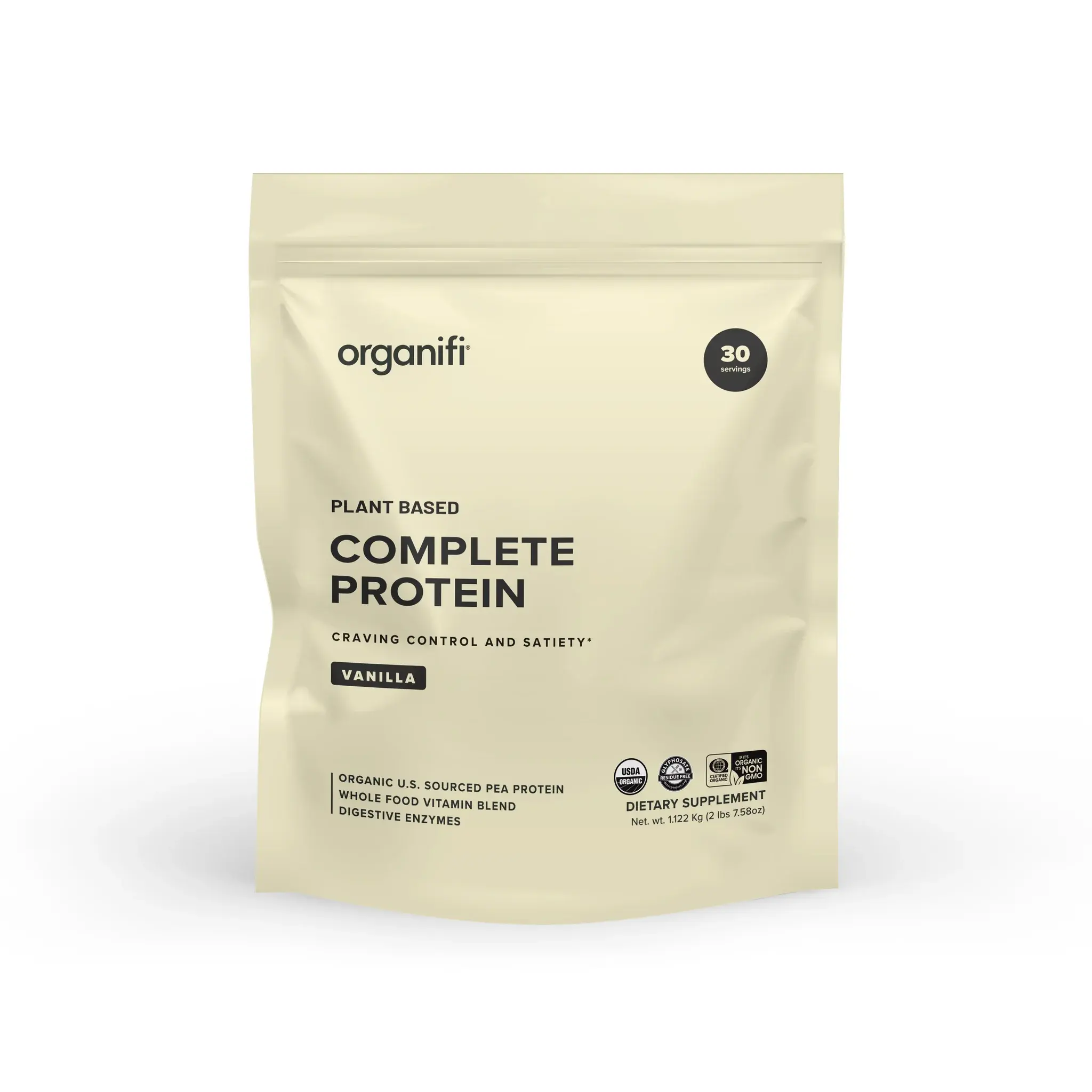 Organifi Vanilla Protein Powder