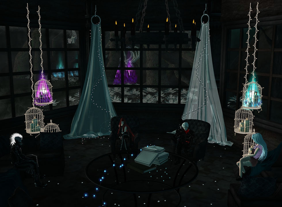 Mylene, Shyra, Elvewyn & Agares