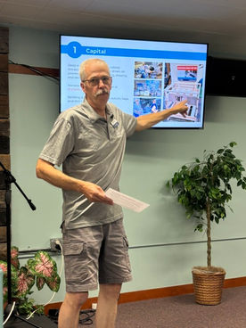 Club learned of opportunities to support Sleep in Heavenly Peace