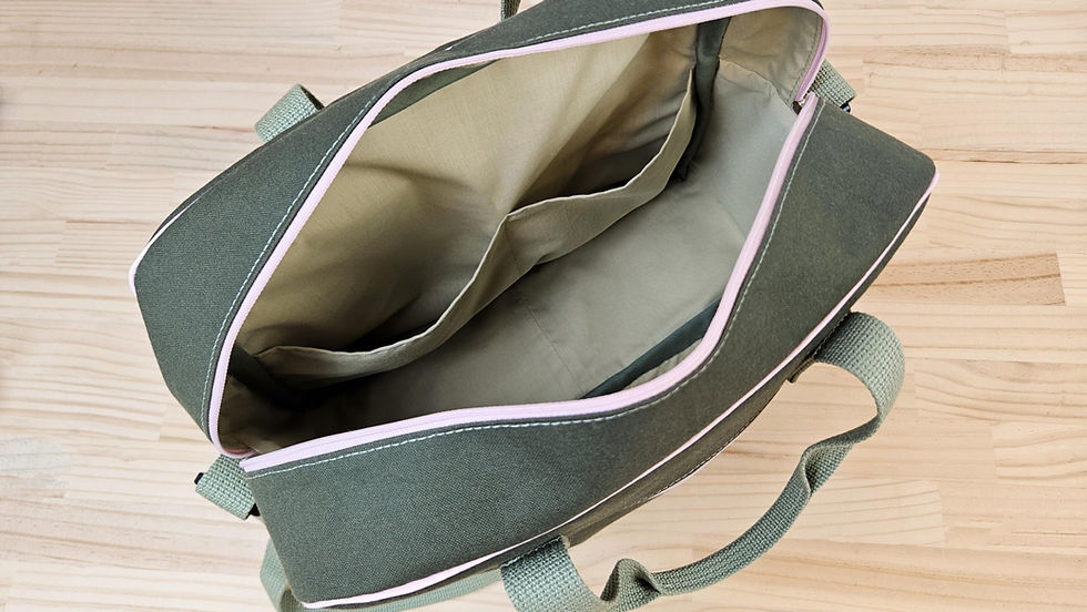 Thumbnail: Large Multifunctional Crossbody Bag With Pockets – PDF Sewing Pattern