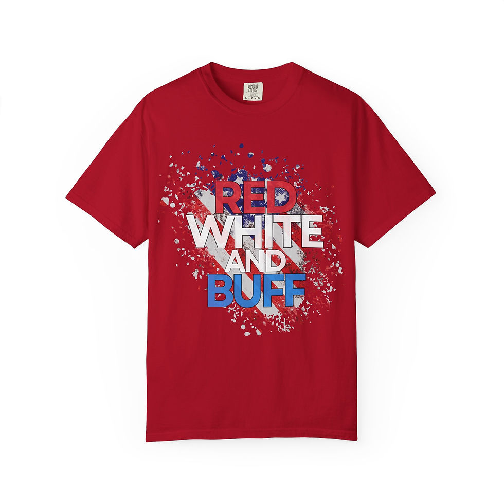 Thumbnail: Ultimate Patriotic Red White and Buff Tee