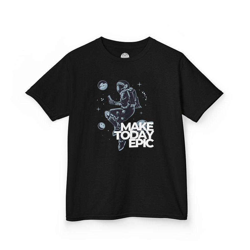 Thumbnail: Make Today Epic Astronaut - Youth Tee