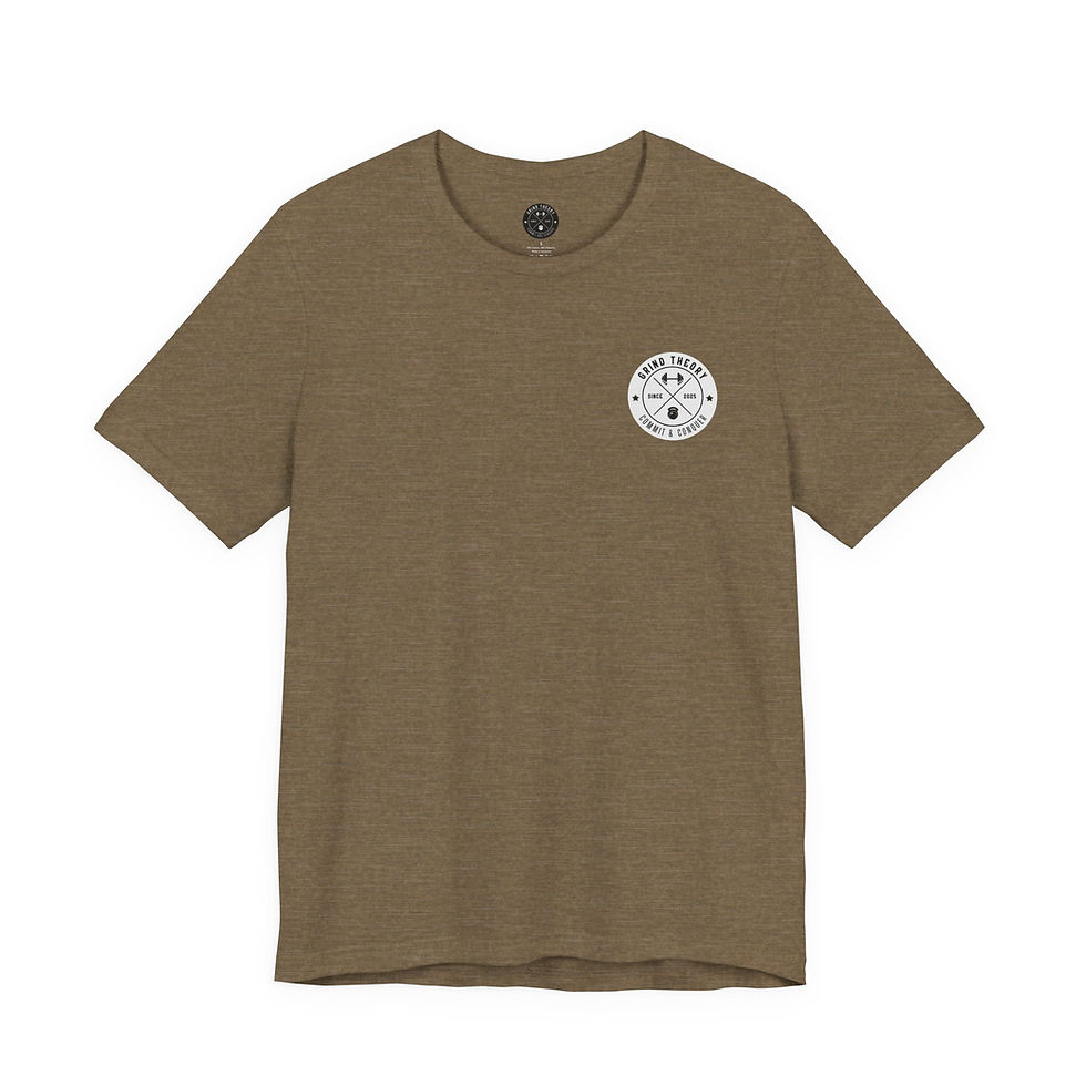 Thumbnail: Push Past Your Limits Tee — Motivational Gym Workout T-Shirt