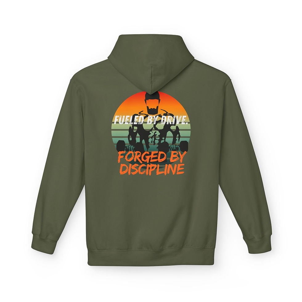 Thumbnail: Forged By Discipline  Fleece Hoodie