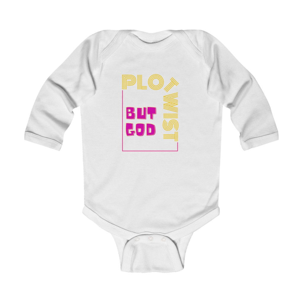 Infant “but God” Bodysuit