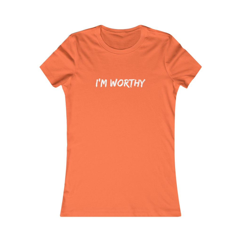 Women's “worthy” Tee