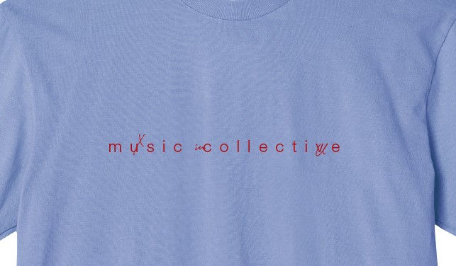 サムネイル： XinU Music Collective Tシャツ / GUTSONデザイン