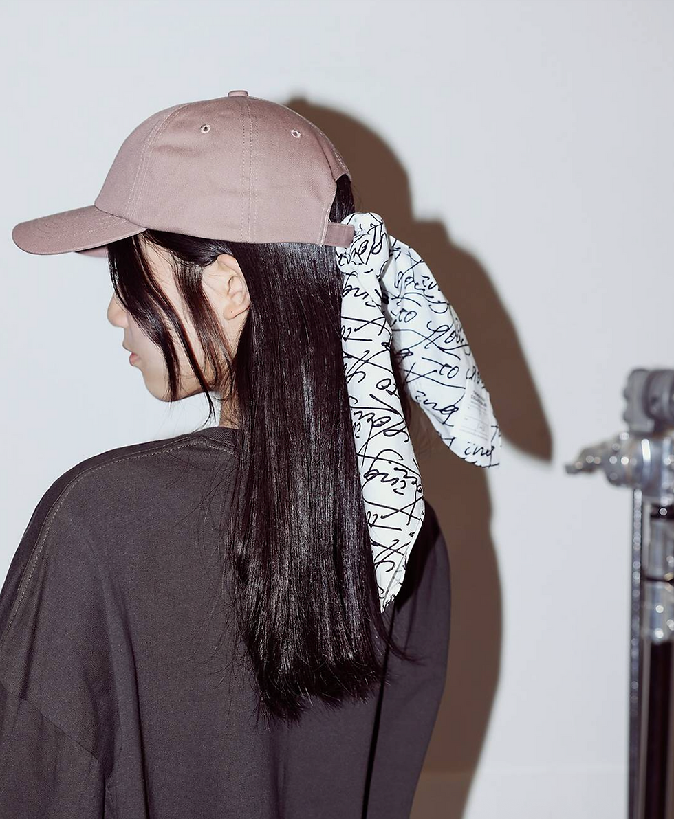 サムネイル： "Xing to you" PATTERN SCARF / WHITE