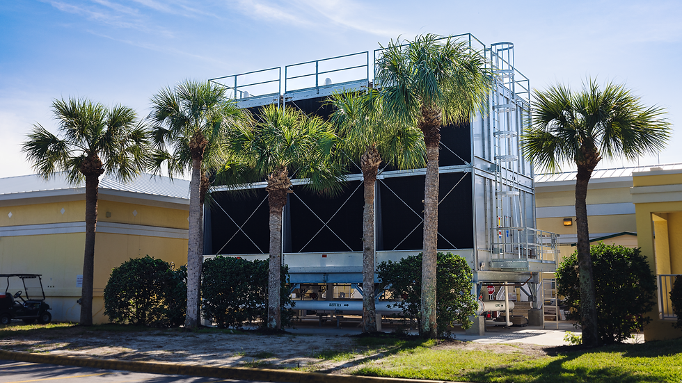 Cypress Cove Cooling Tower Front