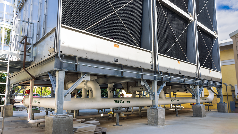 Cypress Cove Cooling Tower Side
