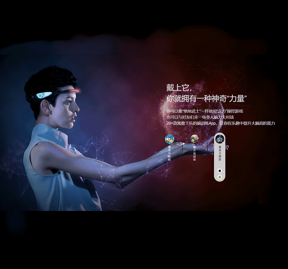 縮圖：【BrainLink Pro旗艦科研腦波儀-60Hz】擴增實境意念力 腦波儀 專注 放鬆 情緒 人機介面 腦機介面
