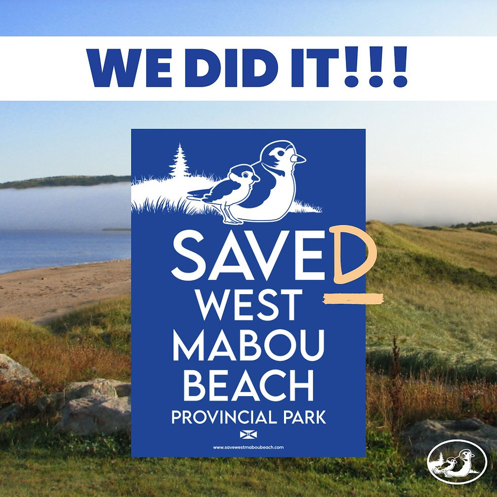 People power saves West Mabou Beach Provincial Park—for the third time