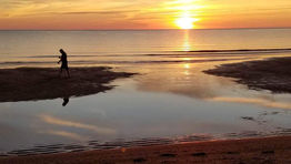 West Mabou Beach Provincial Park at sunset. Photo by Margie Beaton.