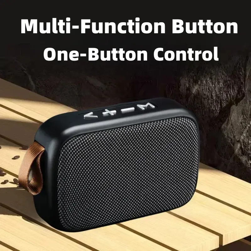 G2 Mini Bluetooth 5.0 Wireless Speaker, Portable Oxford Loudspeaker With 3D