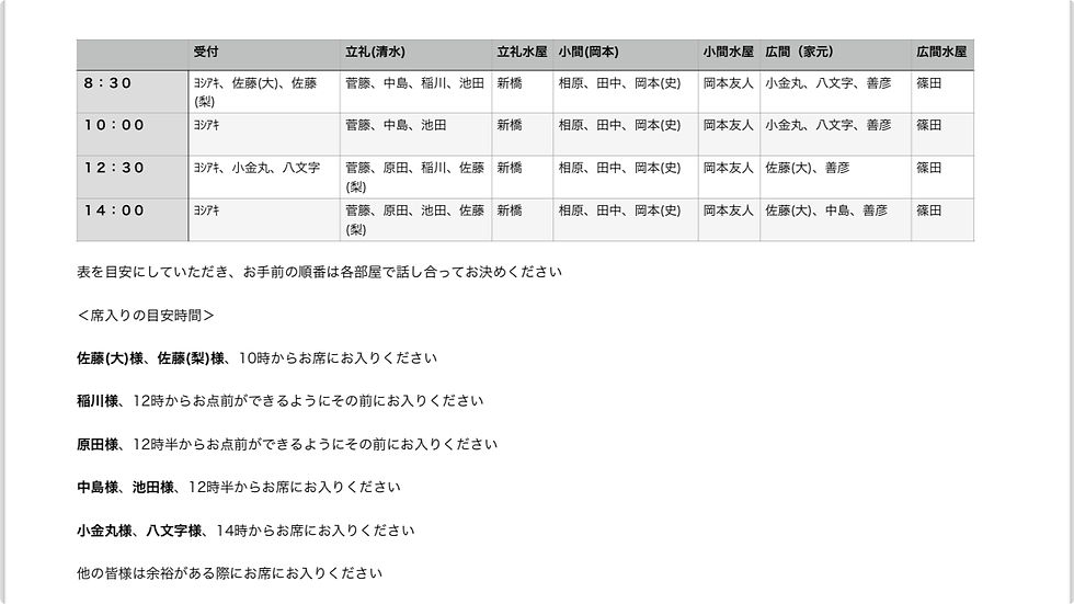 2024年9月②　第67回時習軒茶会について