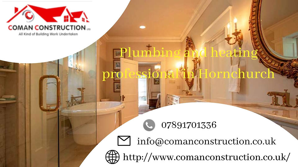 Why you should hire experts for plumbing and heating professional in Hornchurch