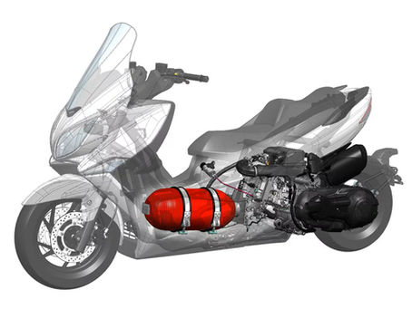 Suzuki Burgman Fuel-Cell Scooter