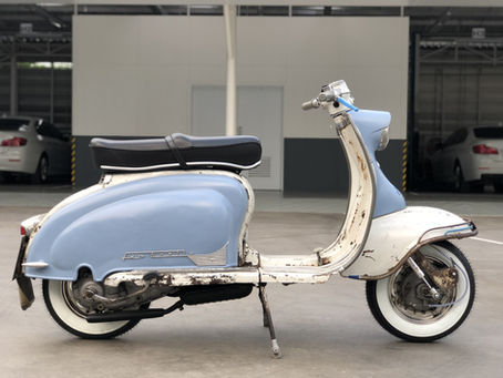 old Lambretta scooter