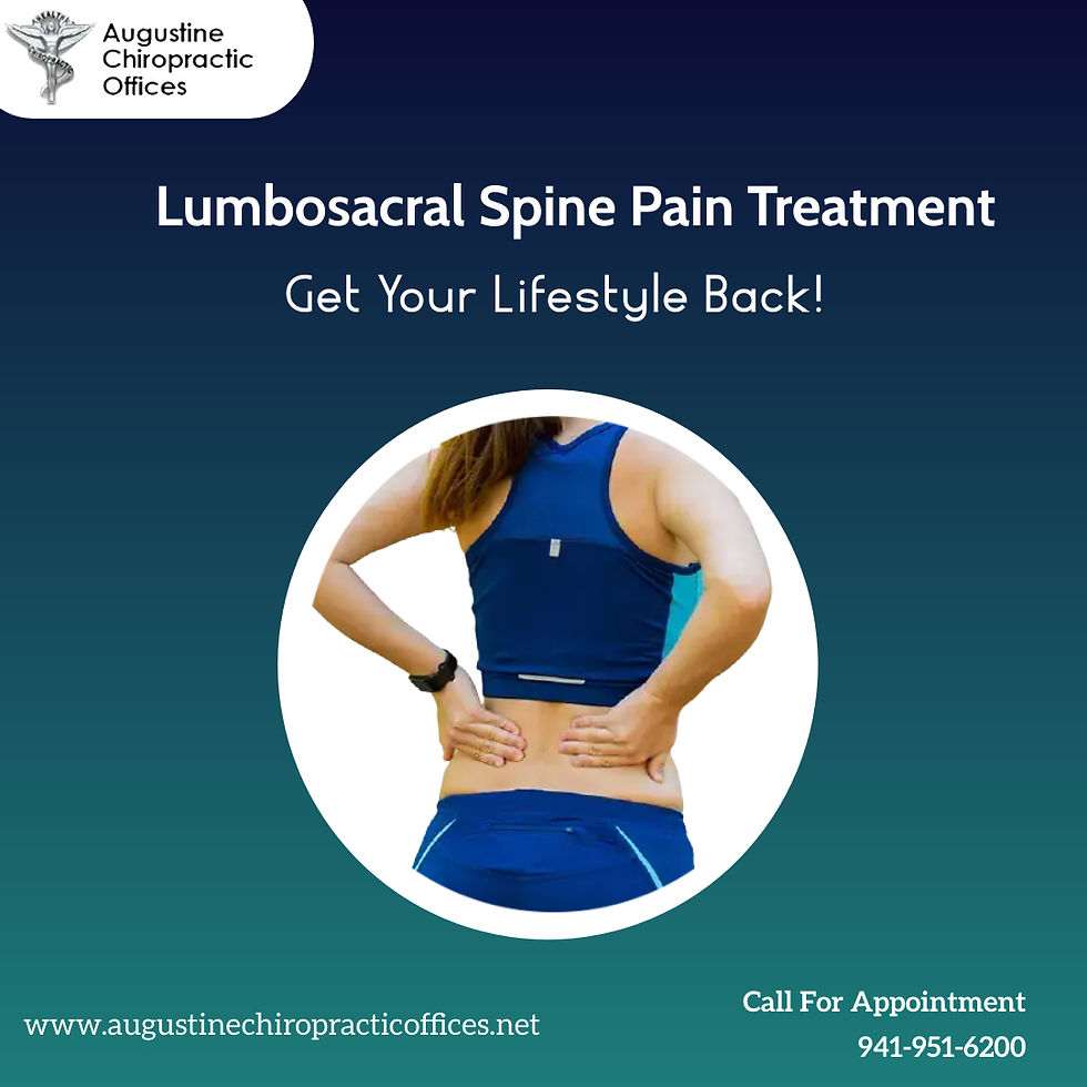 Lumbosacral Spine Pain Treatment