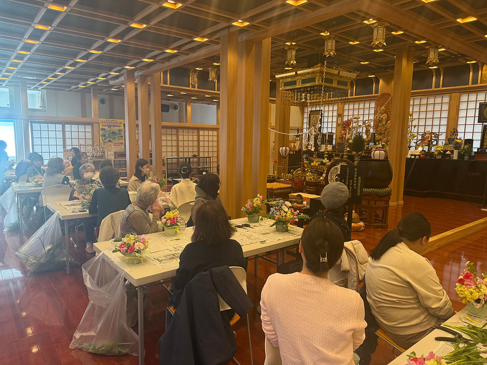 小さなフラワーアレンジメント教室