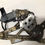 Thumbnail: Mercedes W126 Window Regulator with motor front close up