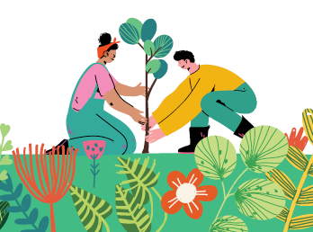 Inauguration des jardins familiaux de la Plaine, Clamart