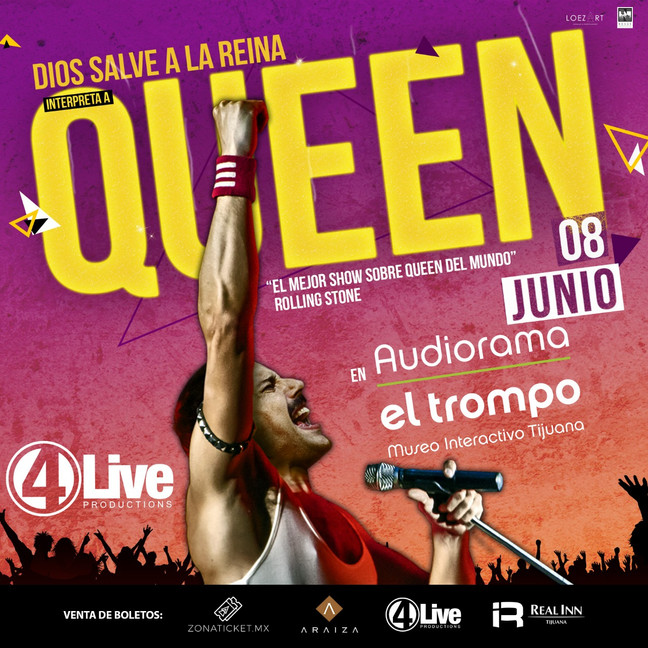 ⏩ DIOS SALVE A LA REINA | EL MEJOR QUEEN DESPUÉS DE QUEEN🔴 EL TROMPO 🔴 TIJUANA 🔴 6 JUNIO 💯 #bo