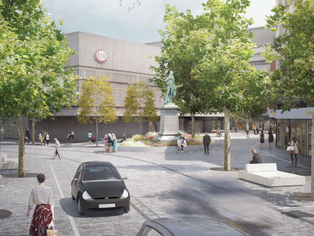 Le point sur le chantier de la place du Martyr