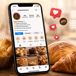 30 ideias de posts para Instagram de Padarias