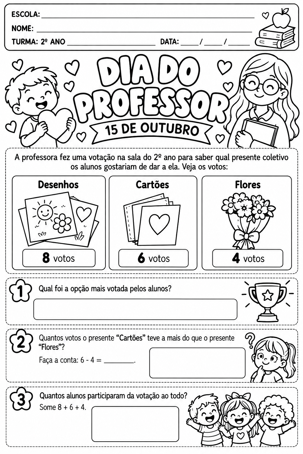 Atividade Dia do Professor