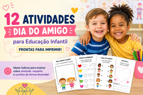 Atividades do Dia do Amigo para Imprimir: Educação Infantil