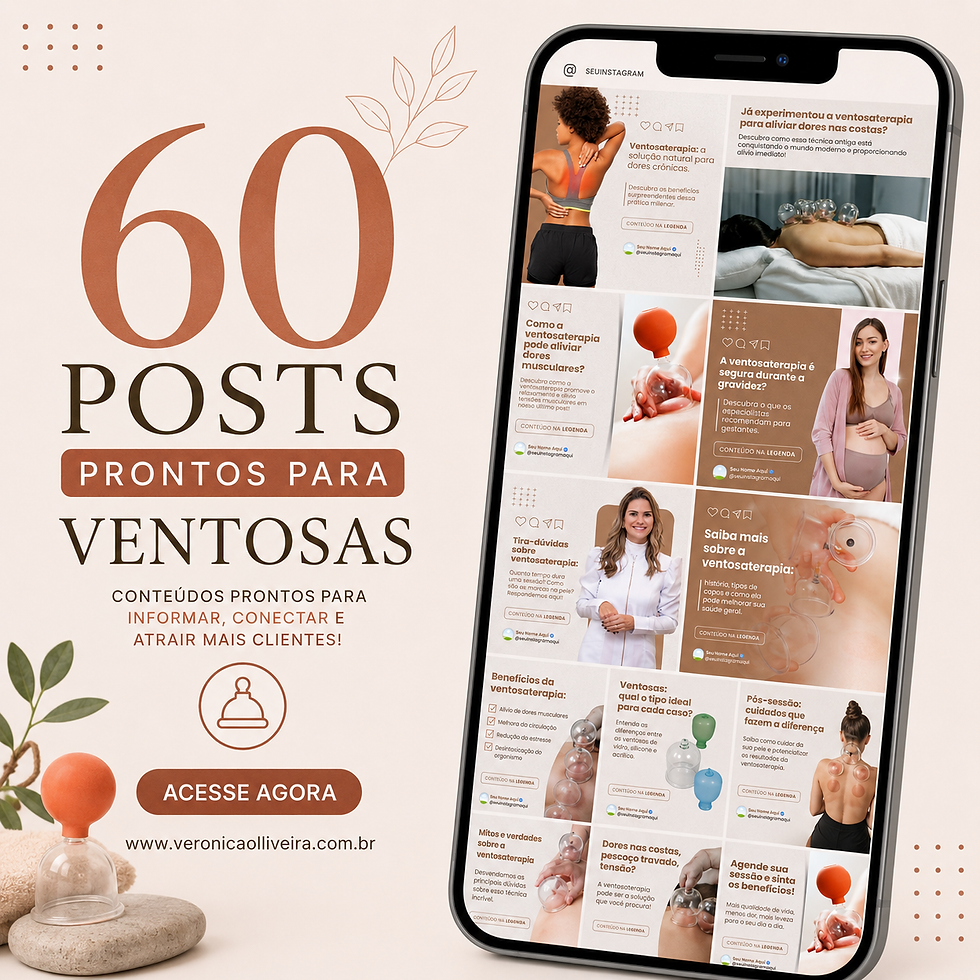 60 Posts para Ventosaterapia