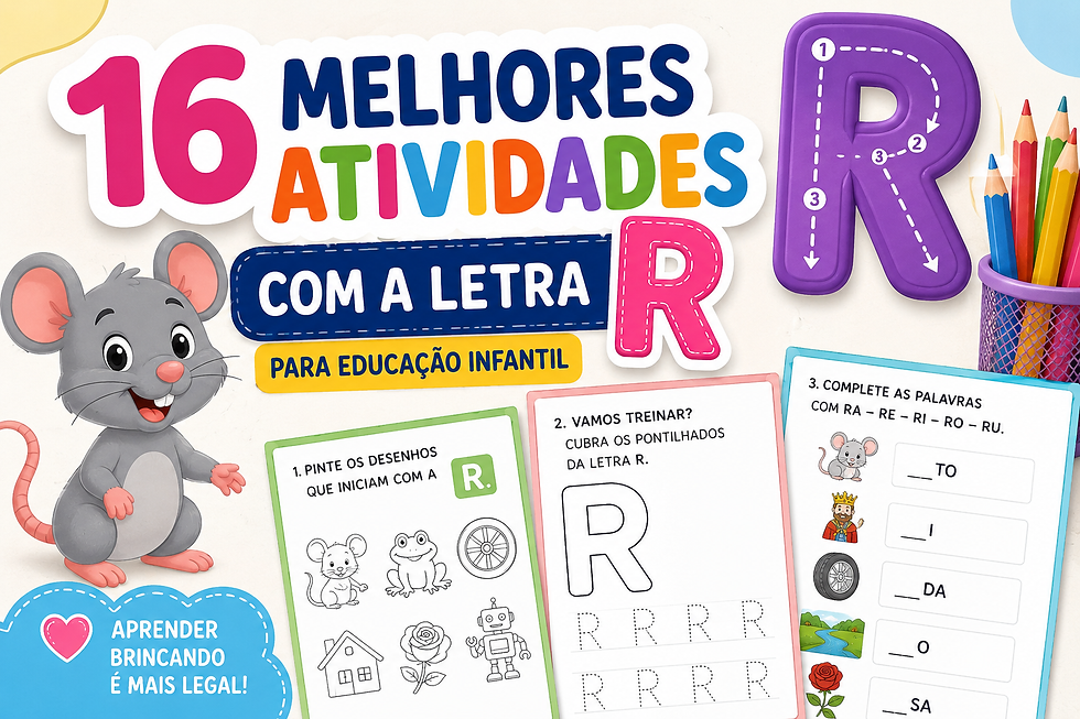 Atividades Letra R para Educação Infantil