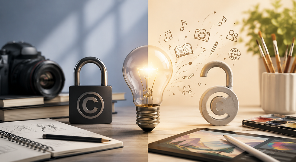 Copyleft ou Copyright? Saiba qual escolher para proteger suas criações