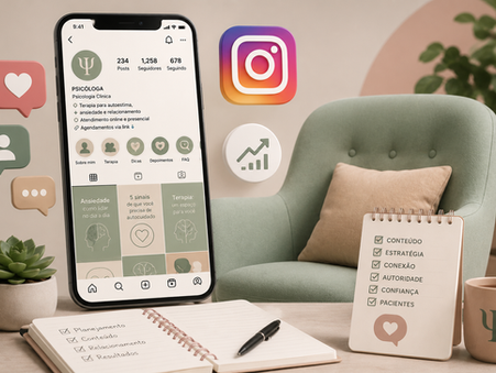 Marketing para Psicólogos: Como atrair pacientes pelo Instagram