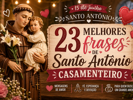 Santo Antônio Casamenteiro: 23 frases de amor, fé e esperança