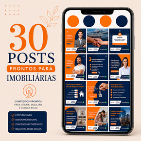 30 Posts para Imobiliárias